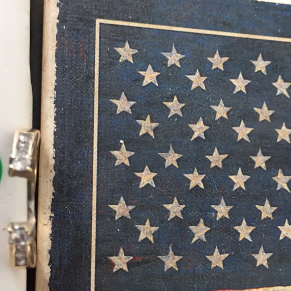 Diamond wrap for a solitaire ring. Size 4.  14k. - Picture 4 of 5